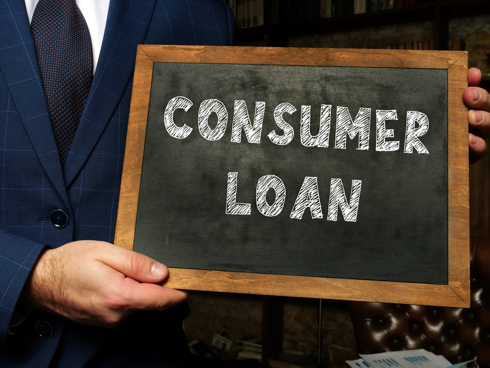 White label consumer lending chalkboard display }}